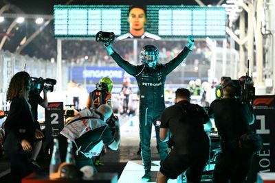 Russell Wins Singapore GP As McLaren Seal Constructors' Title