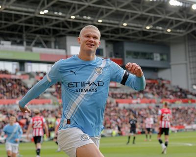 Erling Haaland powers Brentford aside as Manchester City show new promise