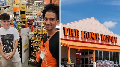 ‘She totally was hoping to buy that herself’: Man finds vanity at Home Depot ringing up for 1 cent. Then a worker blocks him at the register