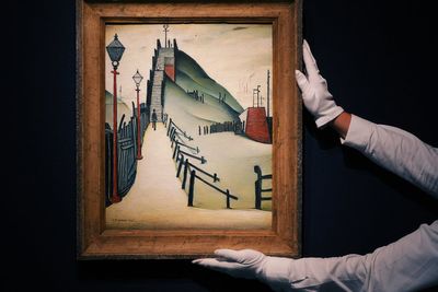 Rare rugby crowd painting by British artist to go on sale for millions