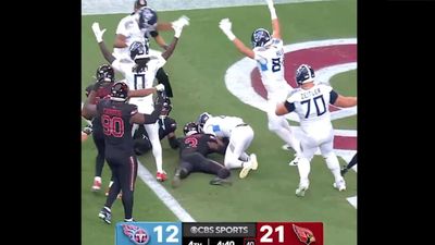 Titans Turn Cam Ward Interception Into Touchdown In Craziest Play of the Season