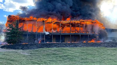 Huge Fire Engulfs Historic Louisiana Golf Club
