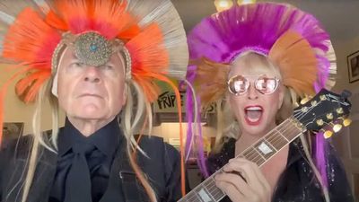 "I want to try your clothes on!" Toyah and Robert Fripp explore uncharted musical territory in new Sunday Lunch video