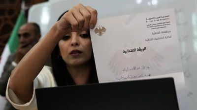 Syria holds its first parliamentary election since ousting of Bashar al-Assad