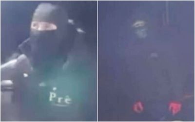 Hunt for masked thugs who tried to burn down mosque in 'shocking' attack