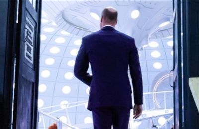 Prince William made low-key visit to Doctor Who set