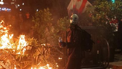 EU calls for 'calm and restraint' after Georgia vote