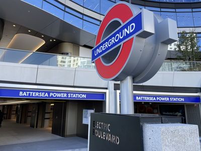 Battersea Power Station 'milestone moment': £21 million Tube station entrance opens onto new pedestrianised high street