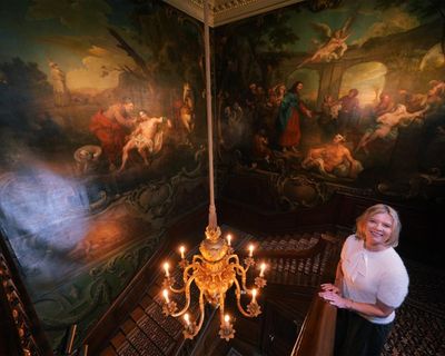 Restored Hogarth murals at London hospital open to public for first time