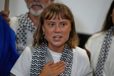 First footage of Greta Thunberg after Israel deports Gaza flotilla activists