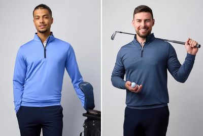 Best quarter-zips and midlayers for male golfers