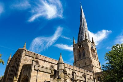 Church’s iconic crooked spire targeted by thieves
