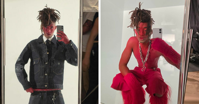 Jaden Smith Sparks Hilarious Trolling With Red-Faced ‘Diaper’ Look In Paris