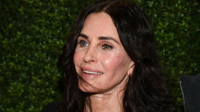 The one where Courteney Cox plays Nirvana's Smells Like Teen Spirit on the drums and goes viral