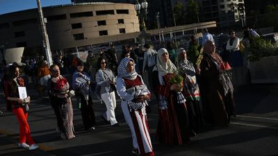Defiant pro-Palestine vigils call for urgent ceasefire