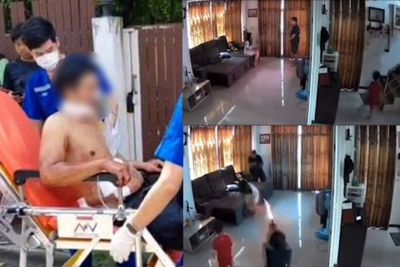 Man storms ex-wife’s home, gunfight ends in fatal stabbing