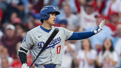 Shohei Ohtani Had Some Incredible Reactions at the Plate During Game 2 vs. Phillies