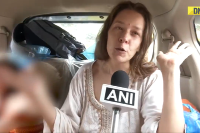 ‘Father’ withdraws appeal after Russian woman and children found living in cave leave India