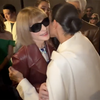 Meghan Markle and Anna Wintour Seemed to Shut Down Old Rumors of Drama in a Viral Video from Paris Fashion Week