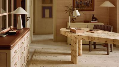 Inside a neutrally nuanced Mayfair duplex where work and wardrobe meet modern ritual