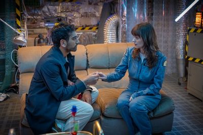 ‘We wanted nerds to fall in love’: Aimee Lou Wood and Nabhaan Rizwan on their new romcom Film Club
