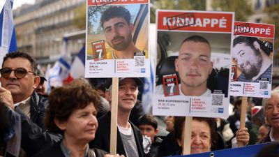 France pays tribute to victims of Hamas attack, two years on