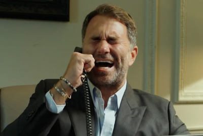 Eddie Hearn unveils Ben Whittaker signing by recreating Jerry Maguire scene: ‘Show me the money!’