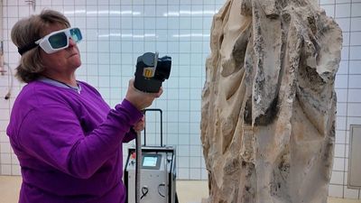 Lasers once used for skincare are now helping to restore French art masterpieces