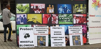 South Africans who blow the whistle face retaliation and murder: their stories over five decades