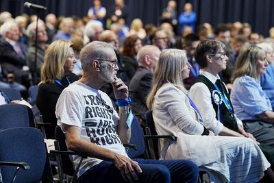 Conservative conference gender session ‘curated hatred’ – Tory politician