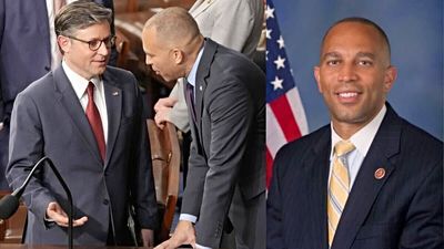 ‘Any day this week’: Grab the popcorn, Hakeem Jeffries just called out Speaker Mike Johnson for a live debate