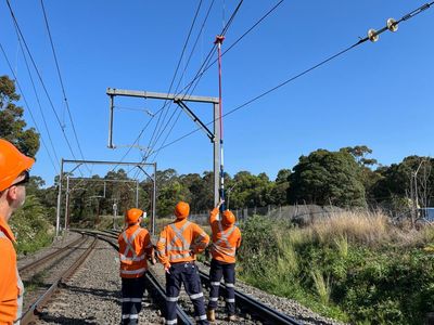 Birds’ nests, beehives and balloons: new tech tackles old hazards on the wires that run Sydney’s rail network