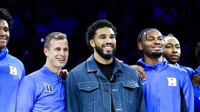 Jayson Tatum Joins Duke Men's Basketball Staff While Rehabbing Achilles Injury