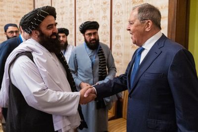 Russia hosts Taliban delegation and warns against foreign military presence in Afghanistan