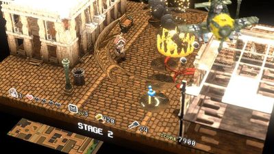 This indie game's seamless mix of art styles looks incredible