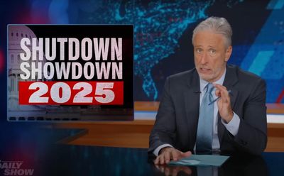 Jon Stewart on Democrats protecting healthcare in shutdown: ‘The least they can do’