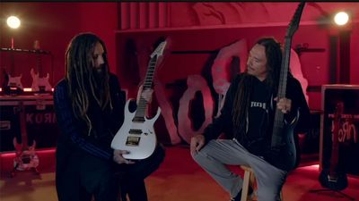 “It reminds me of Batman and the Joker. It’s just so cool”: Korn’s Brian ‘Head’ Welch and James ‘Munky’ Schaffer on their Yin and Yang signature Ibanez 7-strings – and how it all comes back to Steve Vai