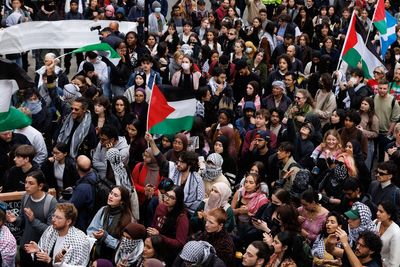 Hundreds of pro-Palestinian protesters defy Prime Minister with 'un-British' October 7 demonstrations
