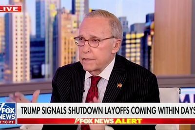 Fox’s Larry Kudlow says shutdown is ‘great opportunity’ for Trump to fire another 500,000 federal workers