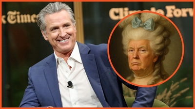 ‘Look at the Queen’s golden office’: Gavin Newsom blasts Donald Trump over vanity project while American lives are at risk
