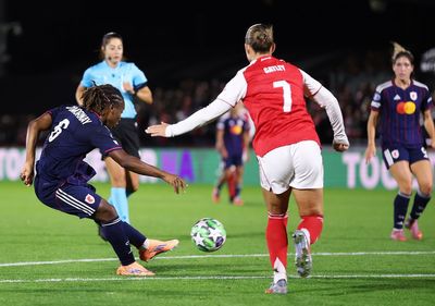 Arsenal 1-2 Lyon: Gunners' UWCL title defence falters after Melchie Dumornay double