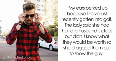 Yard Sale Shopper Overhears A Man Trying To Lowball A Widow, Steps In To Tell Her The Real Worth