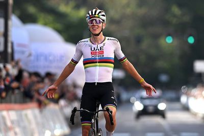 Tre Valli Varesine: Tadej Pogačar attacks on final circuit and rides solo for victory