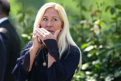 ‘Absolutely disgusted’ Marjorie Taylor Greene suddenly is Democrats’ best GOP friend in shutdown fight over Obamacare