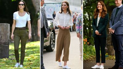 No, trainer season isn’t over yet and Kate Middleton’s go-to white Supergas are currently half price