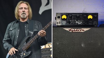 “This is your chance to own the sound that defined heavy metal. Don’t wait, once they’re gone, they’re gone”: Ashdown and Reverb are selling Geezer Butler’s Head Of Doom bass amps, signed by the man himself