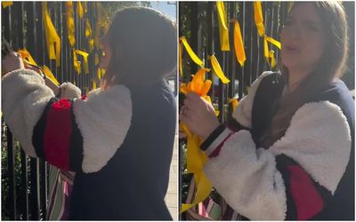 Woman who confronted Israel hostage ribbon-cutter in Muswell Hill tells of her 'anger, sadness and fear'