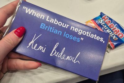 Chocolate Bar Conservative Party Fail: 'Britian' Typo Turns Tory Slogan Into a Joke