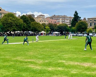 Cricket in Corfu causes confusion but also unexpected delight for a few