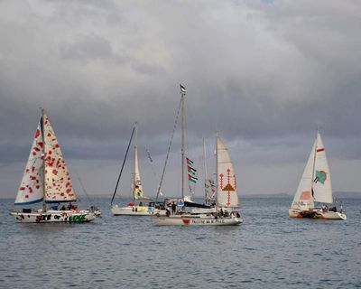 Israel halts another Gaza aid flotilla as MEPs demand activists’ release